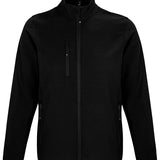 Men's Professional Waterproof Recycled Soft Shell Jacket - Black