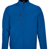 Men's Professional Waterproof Recycled Soft Shell Jacket - Royal Blue