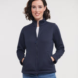 Women's Professional Showerproof Softshell Jacket - French Navy