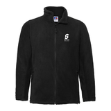 Bridgwater College Men's Full Zip Fleece - Black
