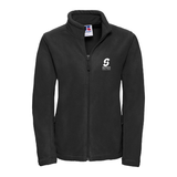 Bridgwater College Women's Full Zip Fleece - Black