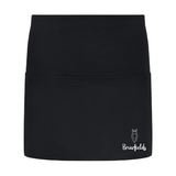 Briarfields Unisex Waist Pocket Apron - Black