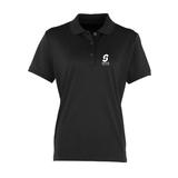 Cannington College Women's Cool Tech Polo Shirt - Black