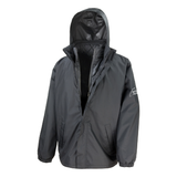 Cannington Nuclear College Unisex 3 in 1 Jacket - Black