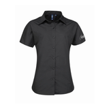 Cannington Nuclear College Women's Short Sleeve Breathable Poplin Blouse - Black