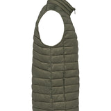 Men's Premium Shower Resistant Recycled Bodywarmer - Khaki