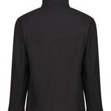 Men's Lightweight Showerproof Professional Soft Shell Jacket - Black