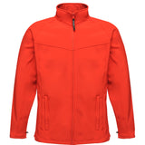 Men's Lightweight Showerproof Professional Soft Shell Jacket - Red