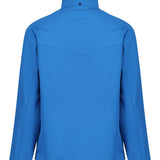 Men's Lightweight Showerproof Professional Soft Shell Jacket - Blue