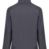 Men's Lightweight Showerproof Professional Soft Shell Jacket - Grey