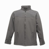 Men's Lightweight Showerproof Professional Soft Shell Jacket - Grey