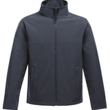 Men's Classic 2 Layer Wind Resistant Soft Shell Jacket - Navy