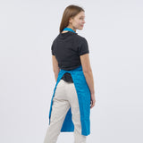Unisex Professional Poly/Cotton Adjustable Bib Apron - Royal Blue