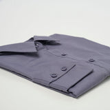 Women's Professional Long Sleeve Breathable Poplin Blouse - Steel