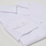 Women's Professional Long Sleeve Breathable Poplin Blouse - White