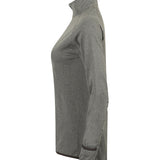 Women's Professional Quarter Zip Performance Top - Grey