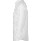 Men's Premium 100% Cotton Long Sleeve Shirt - White