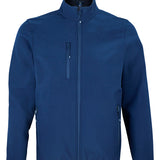 Men's Professional Waterproof Recycled Soft Shell Jacket - Navy