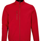 Men's Professional Waterproof Recycled Soft Shell Jacket - Red