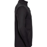 Men's Professional Showerproof Softshell Jacket - Black