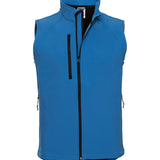 Men's Premium 3 Layer Soft Shell Gilet - Azure