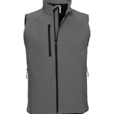 Men's Premium 3 Layer Soft Shell Gilet - Titanium