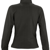 Women's Classic Full Zip Adjustable Fleece Jacket - Black