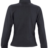 Women's Classic Full Zip Adjustable Fleece Jacket - Charcoal