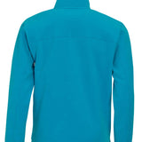 Men's Classic Full Zip Adjustable Fleece Jacket - Aqua