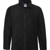 Men's Professional Thermal Full Zip Fleece - Black