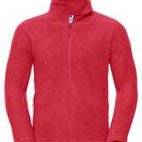 Men's Professional Thermal Full Zip Fleece - Classic Red