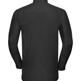 Men's Professional Long Sleeve Oxford Shirt - Black