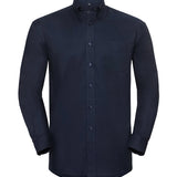 Men's Professional Long Sleeve Oxford Shirt - Navy