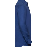 Men's Professional Long Sleeve Oxford Shirt - Royal Blue