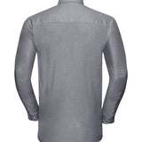 Men's Professional Long Sleeve Oxford Shirt - Silver