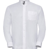 Men's Professional Long Sleeve Oxford Shirt - White