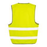 Bridgwater College Unisex Hi Vis Vest - Yellow
