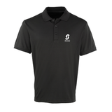 Bridgwater College Men's Cool Tech Polo Shirt - Black