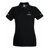 Briarfields Women's Premium Cotton Pique Polo Shirt - Black