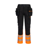 Cannington College Hi Vis Class 1 Detachable Holster Pocket Trouser - Orange