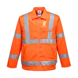 Cannington College Hi Vis Jacket - Orange
