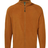 Men's Professional Full Zip Micro Fleece Jacket - Clay