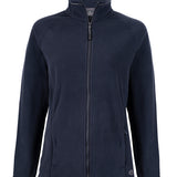 Women's Professional Full Zip Micro Fleece Jacket - Navy