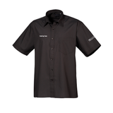 UCS Catering Team Men's Short Sleeve Breathable Poplin Shirt - Black