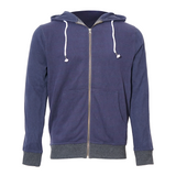 Unisex Premium Sustainable Full Zip Hoodie - Navy