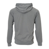 Classic Lightweight Raglan Style Cotton Hooded Sweatshirt - Heather Grey