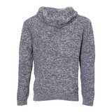 Unisex Premium Sustainable Knitted Overhead Hoodie - Heather Grey