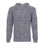 Unisex Premium Sustainable Knitted Overhead Hoodie - Heather Grey