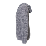 Unisex Premium Sustainable Knitted Overhead Hoodie - Heather Grey