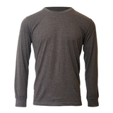 Unisex Classic Long Sleeve Breathable T-Shirt - Charcoal